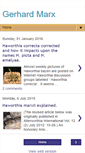 Mobile Screenshot of gerhardmarx.com